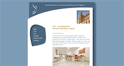 Desktop Screenshot of ggp-speyer.de